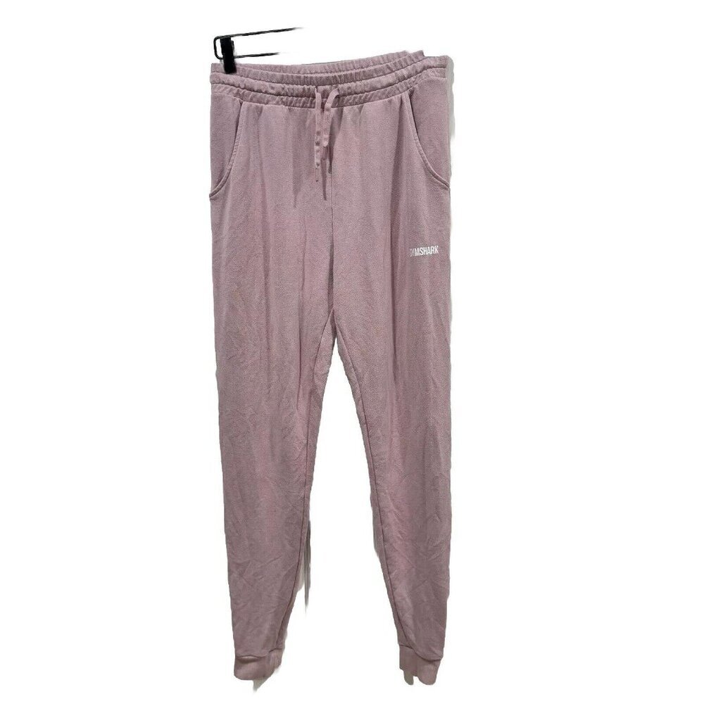 Gymshark Joggers Womens Medium‎ M Ankle Slim Fit Athleisure Elastic Waist Pink